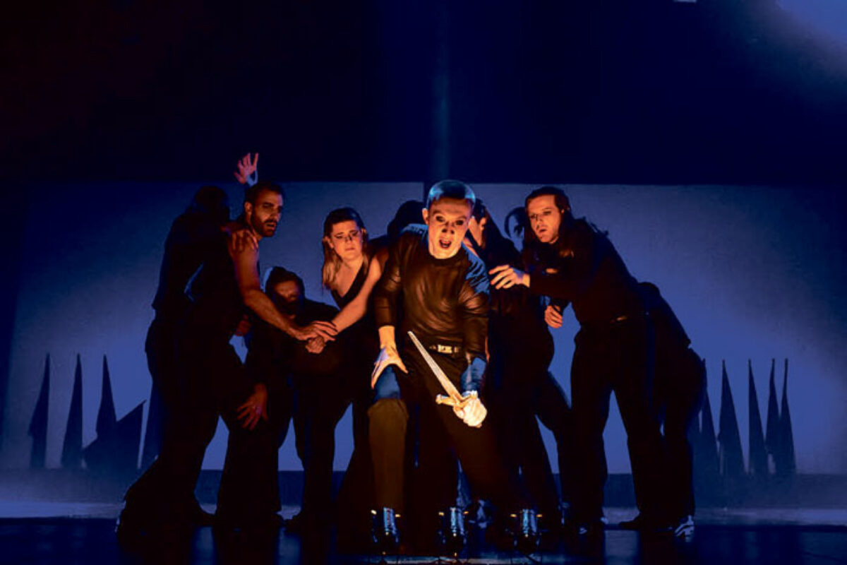 La pièce Macbeth a été présentée par les finissants de l’École de théâtre de Cégep de Saint-Hyacinthe à la salle Léon-Ringuet du 7 au 12 mars. Photo Olivier Hardy�