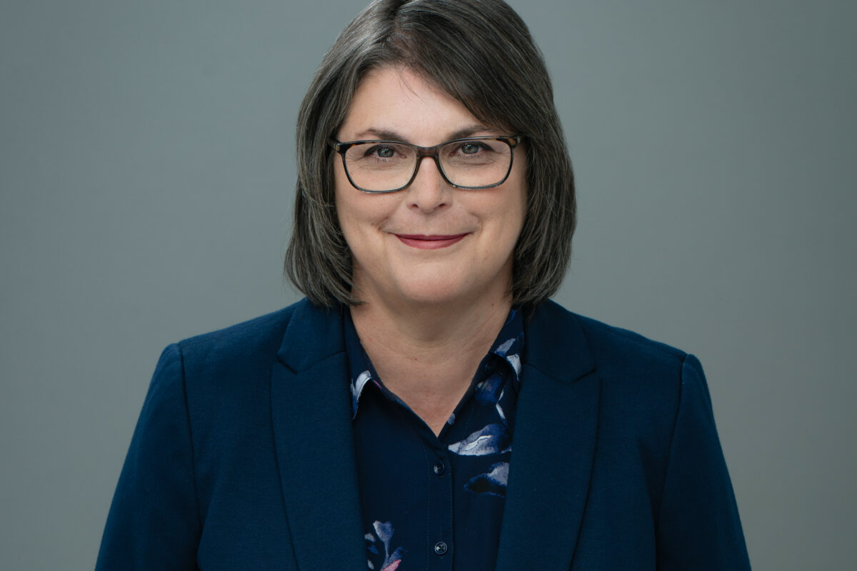 La candidate du NPD dans Saint-Hyacinthe–Bagot–Acton, Raymonde Plamondon. Photo gracieuseté
