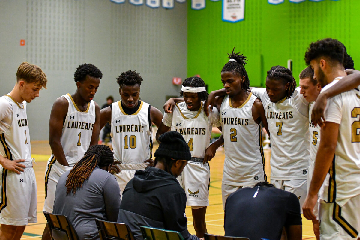 Les Lauréats ont présenté un dossier d’une victoire et deux défaites au championnat de la conférence Nord-Est. Photo Lauréats du Cégep de Saint-Hyacinthe