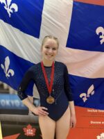 Rose Bastien atteint le plus haut niveau en tumbling