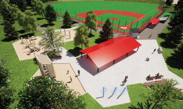 Saint-Hyacinthe : un terrain de baseball sur Girouard Est