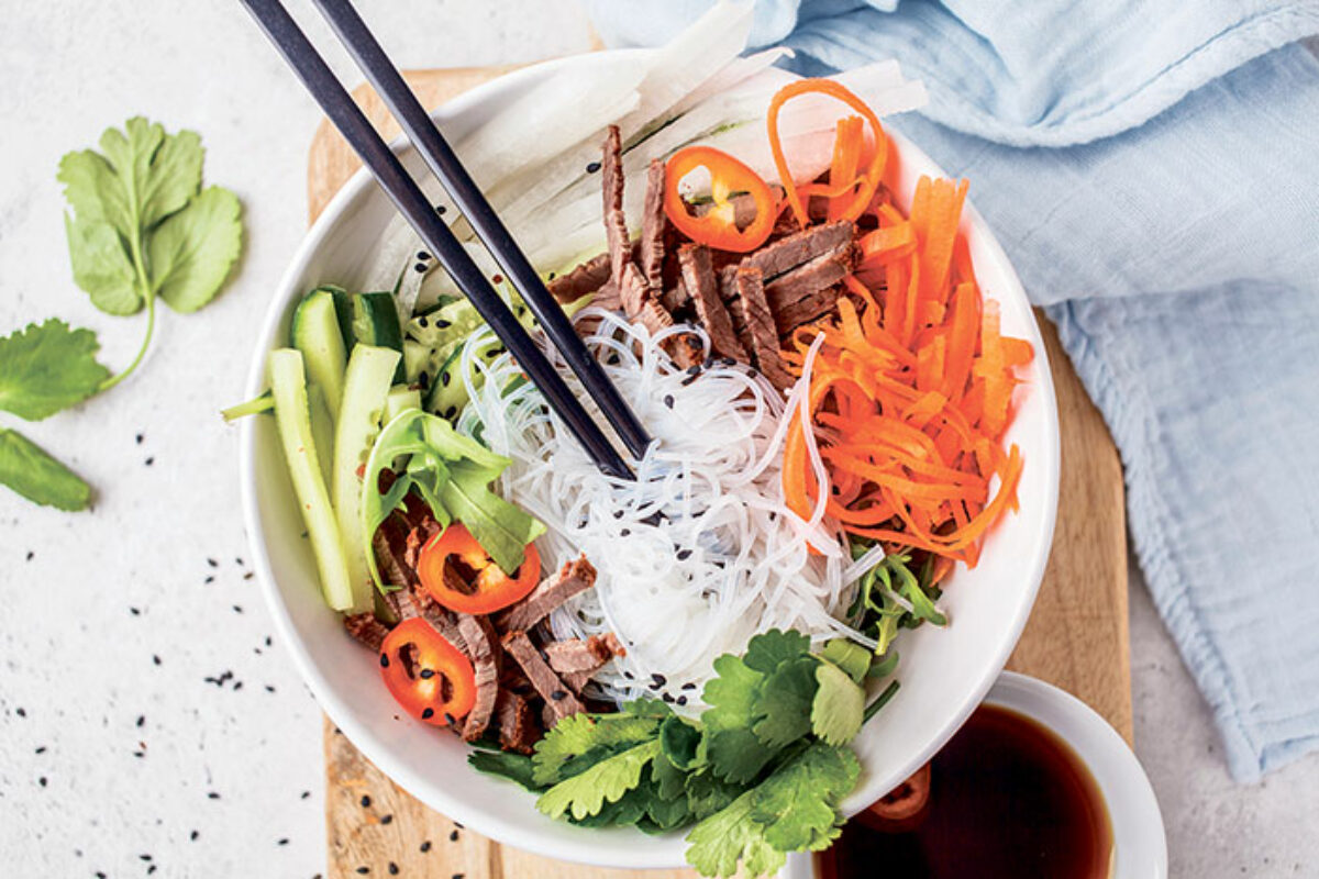 Salade asiatique « à la Bo Bun »