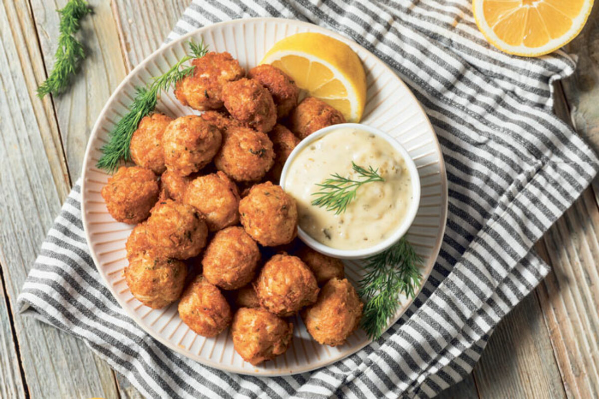Croquettes croustillantes « crabcakes »