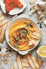 Hummus à la citrouille rôtie