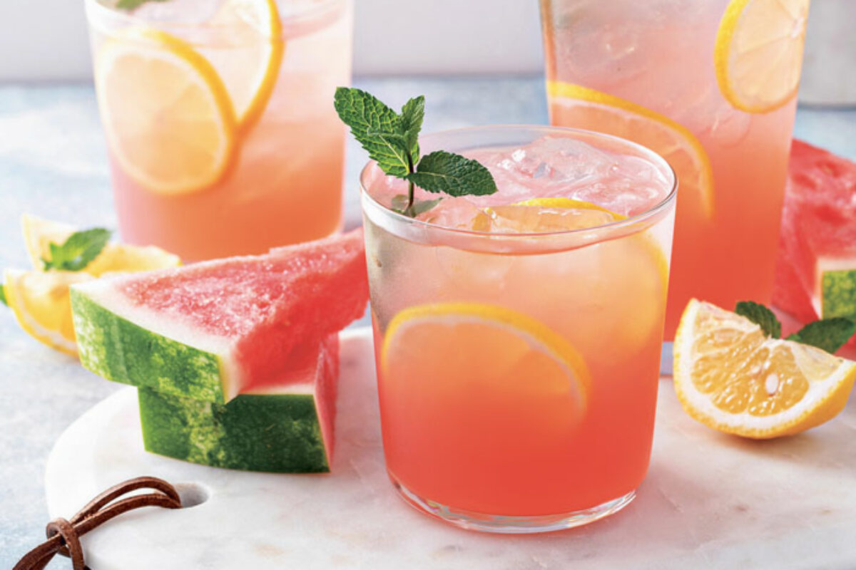Mocktail fraîcheur 
au melon d’eau