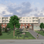 Le projet de 62 logements se réalisera dans deux immeubles. Photo gracieuseté