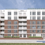Les modifications au projet immobilier sur le site de l’ancienne Boulangerie Pinsonneault ont été adoptées par la Ville de Saint-Hyacinthe. Photos gracieuseté