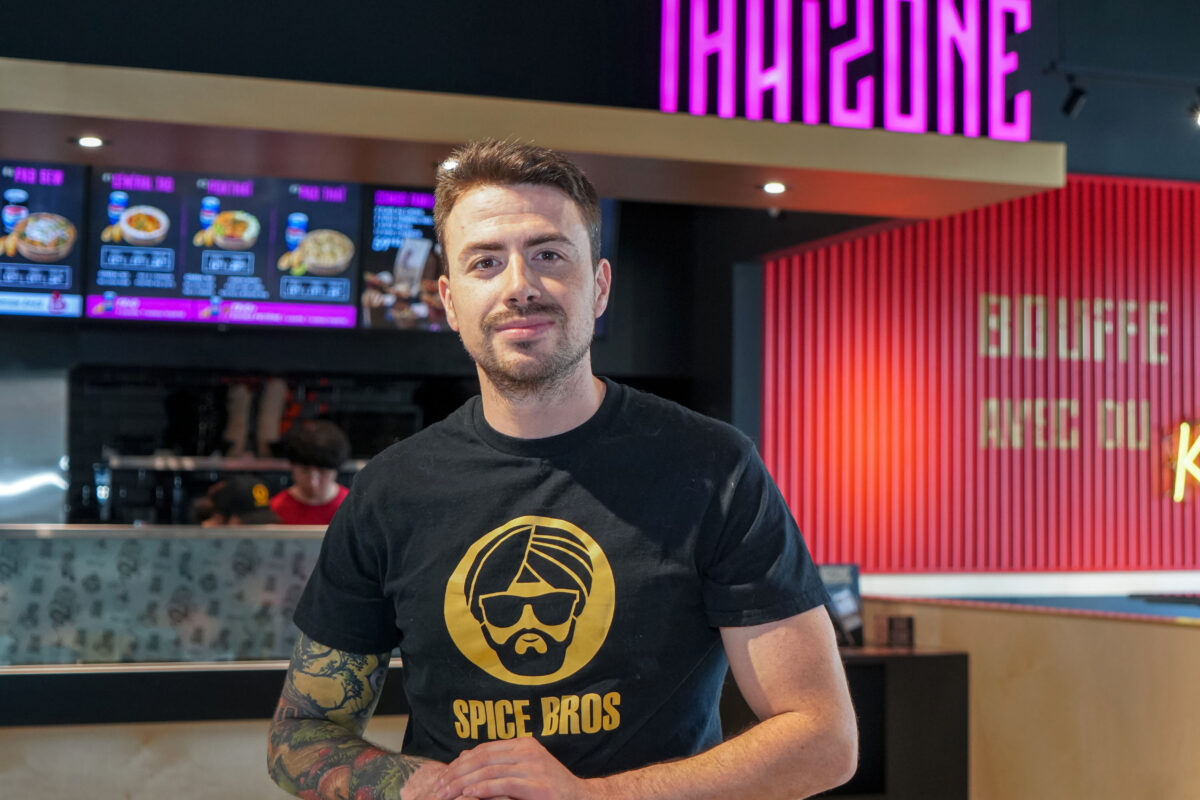 L’entrepreneur maskoutain Simon Bilodeau est à la tête des restaurants Spicebros et Thaïzone de Saint-Hyacinthe. Photo François Larivière | Le Courrier ©