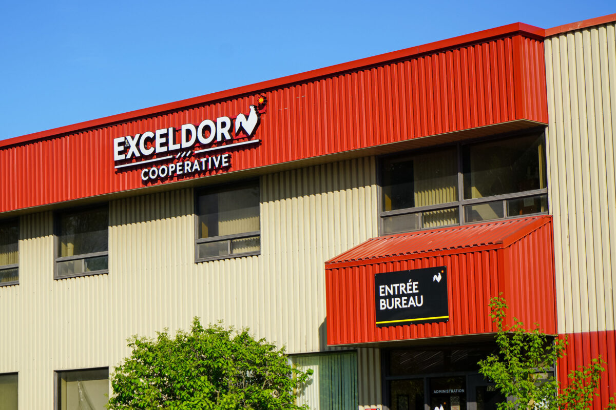 Exceldor est l’un des principaux employeurs de la région avec des usines à Saint-Hyacinthe et à Saint-Damase (photo). Photo François Larivière | Le Courrier ©