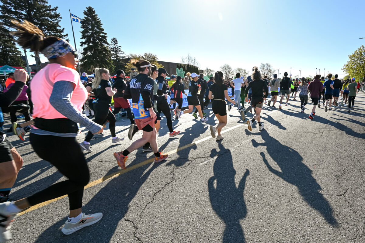 Plus de 3800 coureurs ont participé à la 29e édition du Défi Gérard-Côté. Photo François Larivière | Le Courrier ©