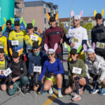 Les nombreux lapins de cadence ont été appréciés des participants sur le parcours. Photo François Larivière | Le Courrier ©