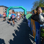La distance de 5 km a été la plus populaire avec près de 800 participants d’âges variés. Photo François Larivière | Le Courrier ©