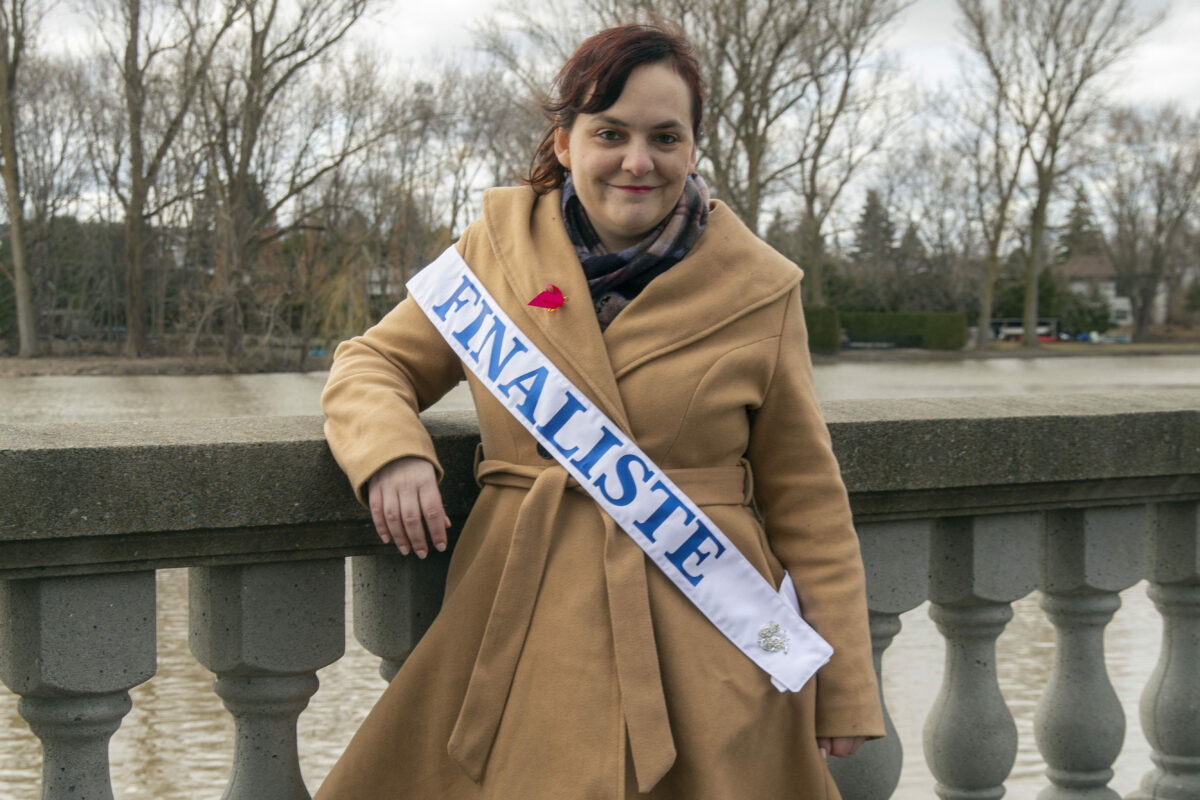La Maskoutaine Mariann Thibault fait partie des trois finalistes du concours Miss Québec qui prendront part au gala de Miss Canada, le 18 mai. Photo Camila Frenière-Gaviño | Le Courrier ©
