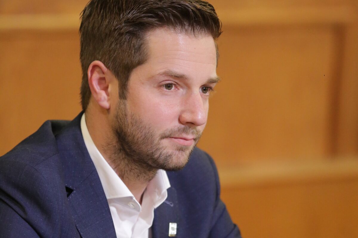 Le conseiller municipal David-Olivier Huard sollicitera un deuxième mandat pour le quartier Douville Sud. Photothèque | Le Courrier ©