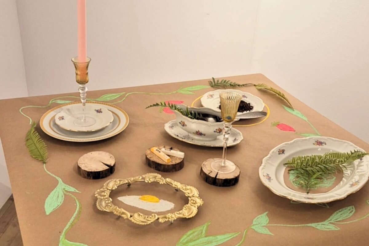 Une nappe créative garnie d’une nature morte sera créée dans le cadre de l’activité. Photo gracieuseté