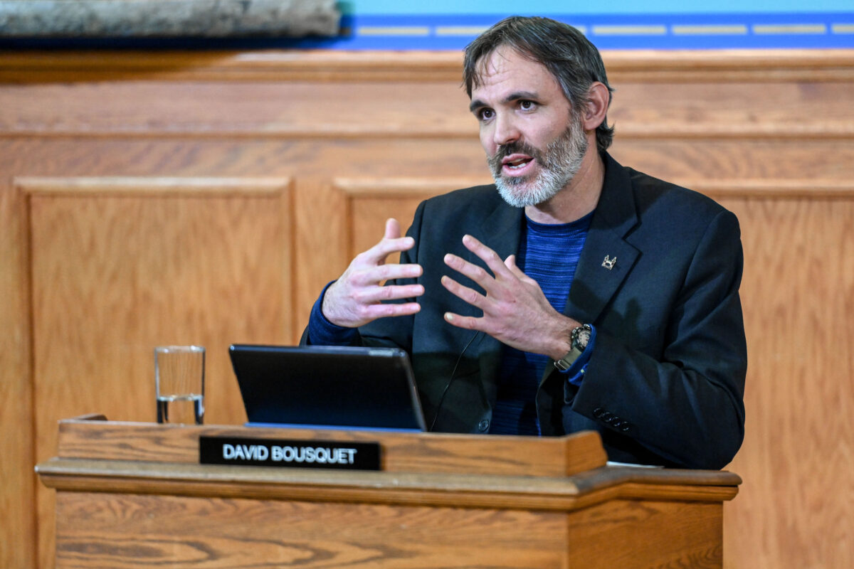 Le conseiller municipal David Bousquet. Photothèque | Le Courrier ©