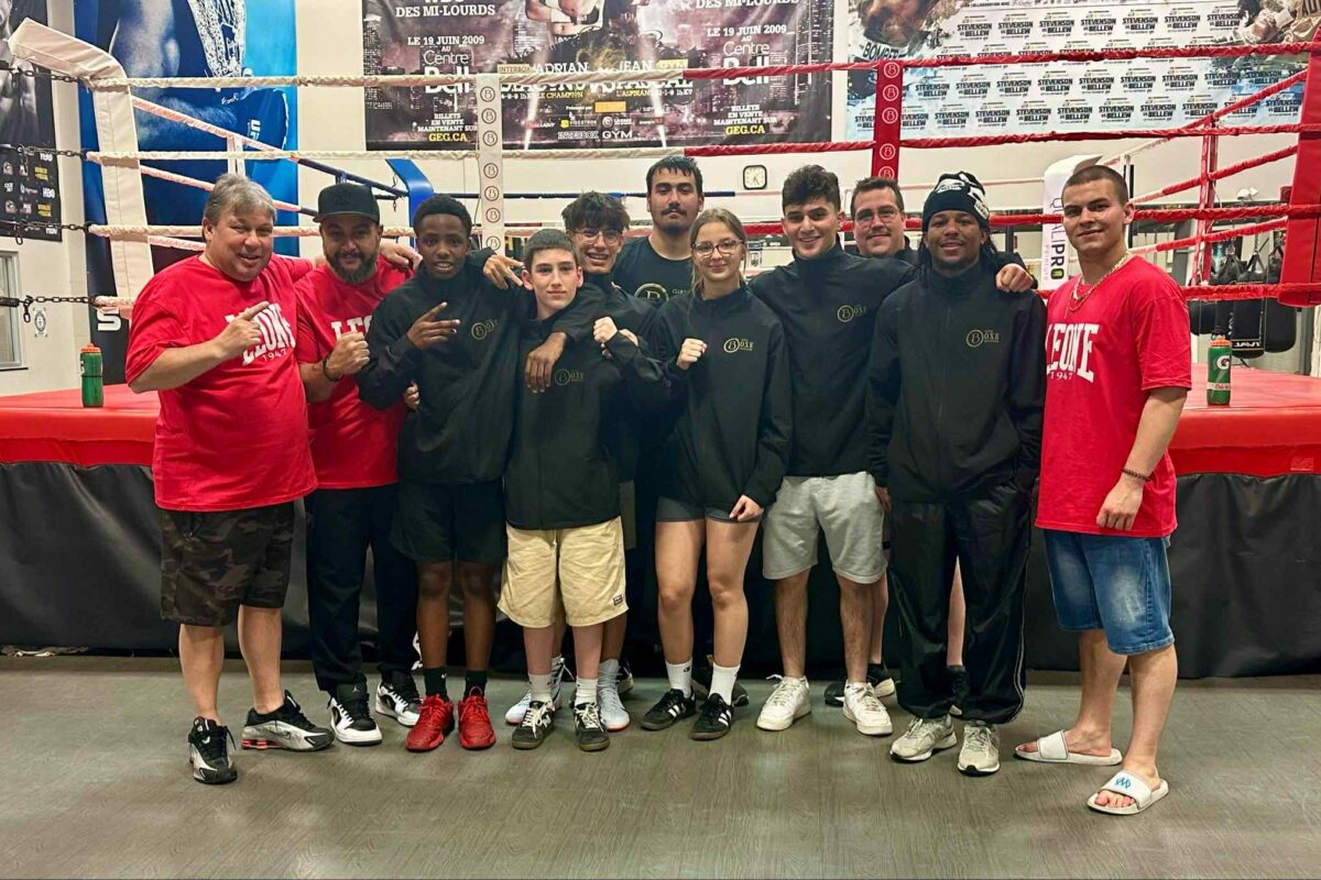 Le Club de boxe de Saint-Hyacinthe affichait une délégation de sept athlètes au championnat canadien de boxe olympique. Photo gracieuseté