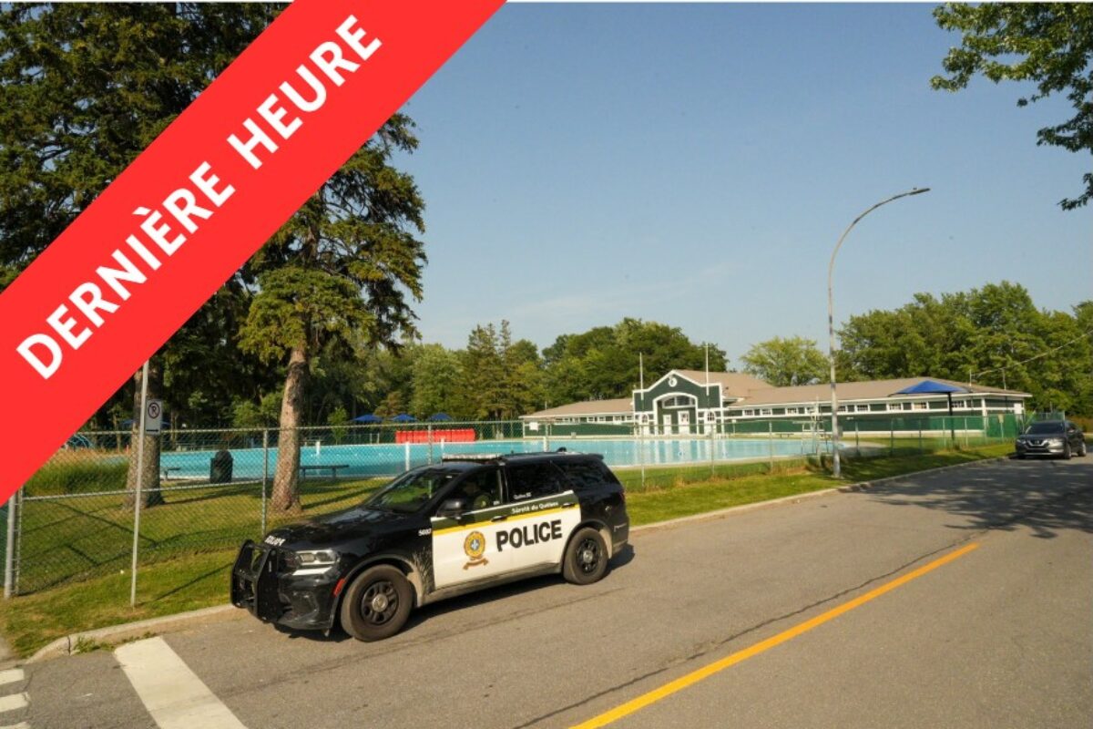 Un homme a été retrouvé inanimé dans la piscine Laurier, à Saint-Hyacinthe, le 16 juillet vers 15 h 30. Photo Adam Bolestridge | Le Courrier ©