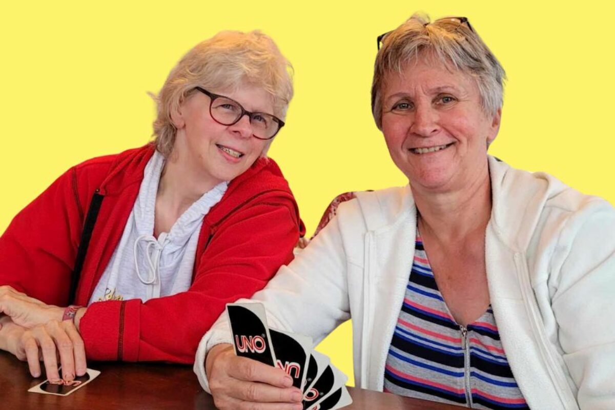Jacinthe et Diane, 3 ans d’amitié. Photo gracieuseté�