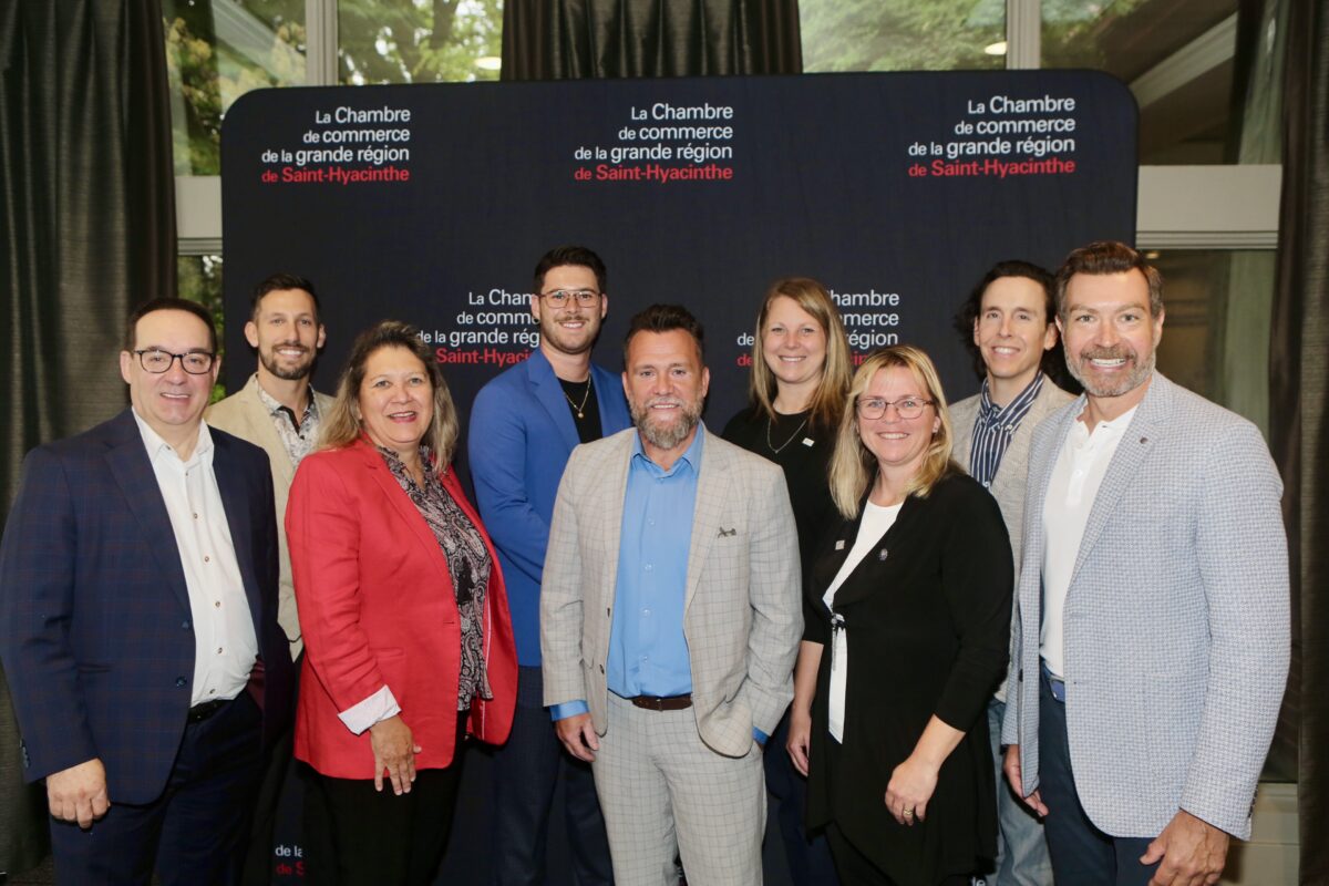 La 133e assemblée générale annuelle de la Chambre de commerce s’est tenue le 10 juin au Club de golf de Saint-Hyacinthe. Photo Robert Gosselin | Le Courrier ©