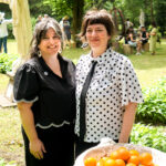Les commissaires de ORANGE, Véronique Grenier et Roxane Chamberland. Photo François Larivière | Le Courrier ©