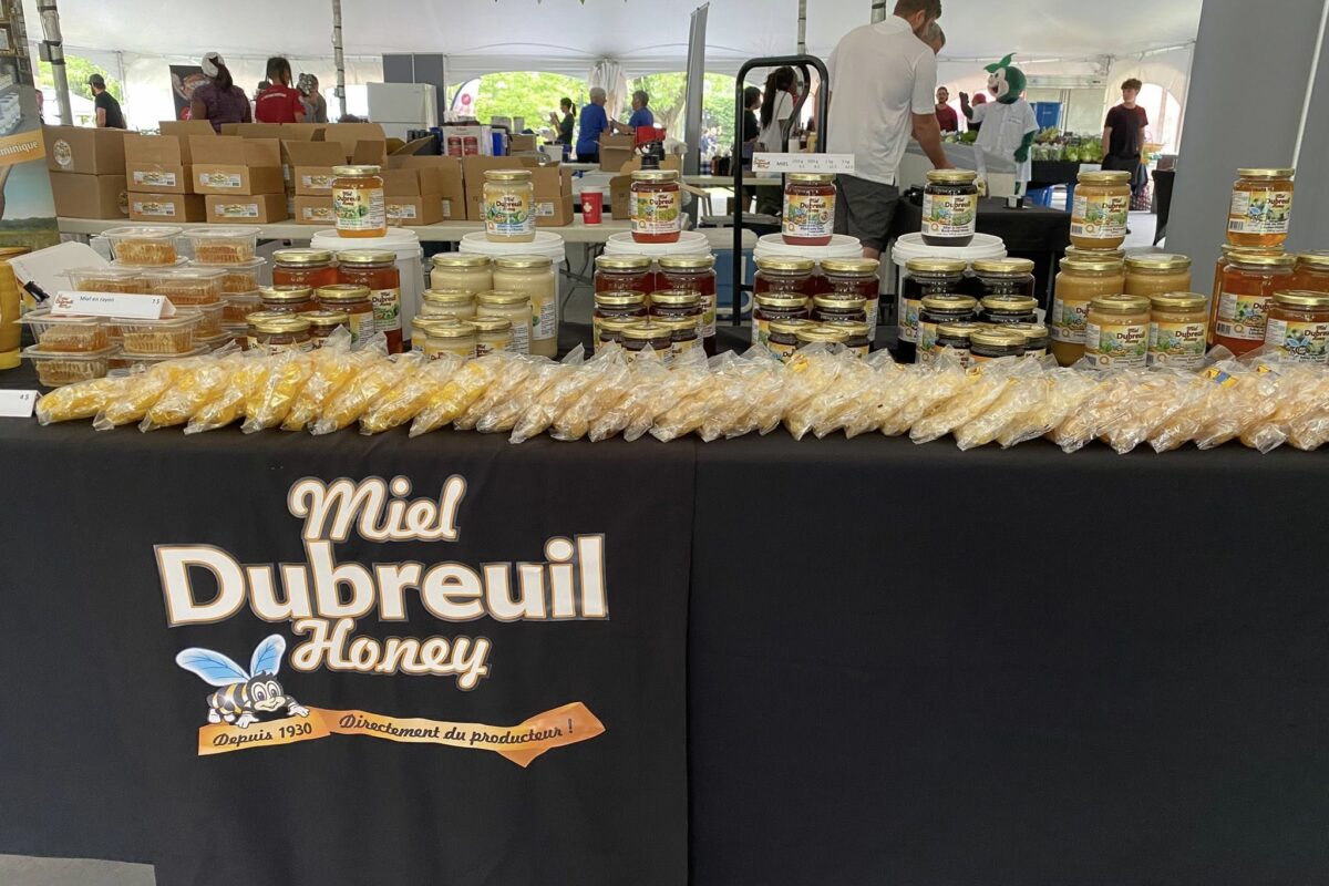 Située dans la municipalité de Saint-Dominique depuis 1930, Miel Dubreuil se spécialise dans l’apiculture et ses produits dérivés. Photo gracieuseté