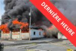 Incendie d’une ferme laitière à Saint-Hyacinthe
