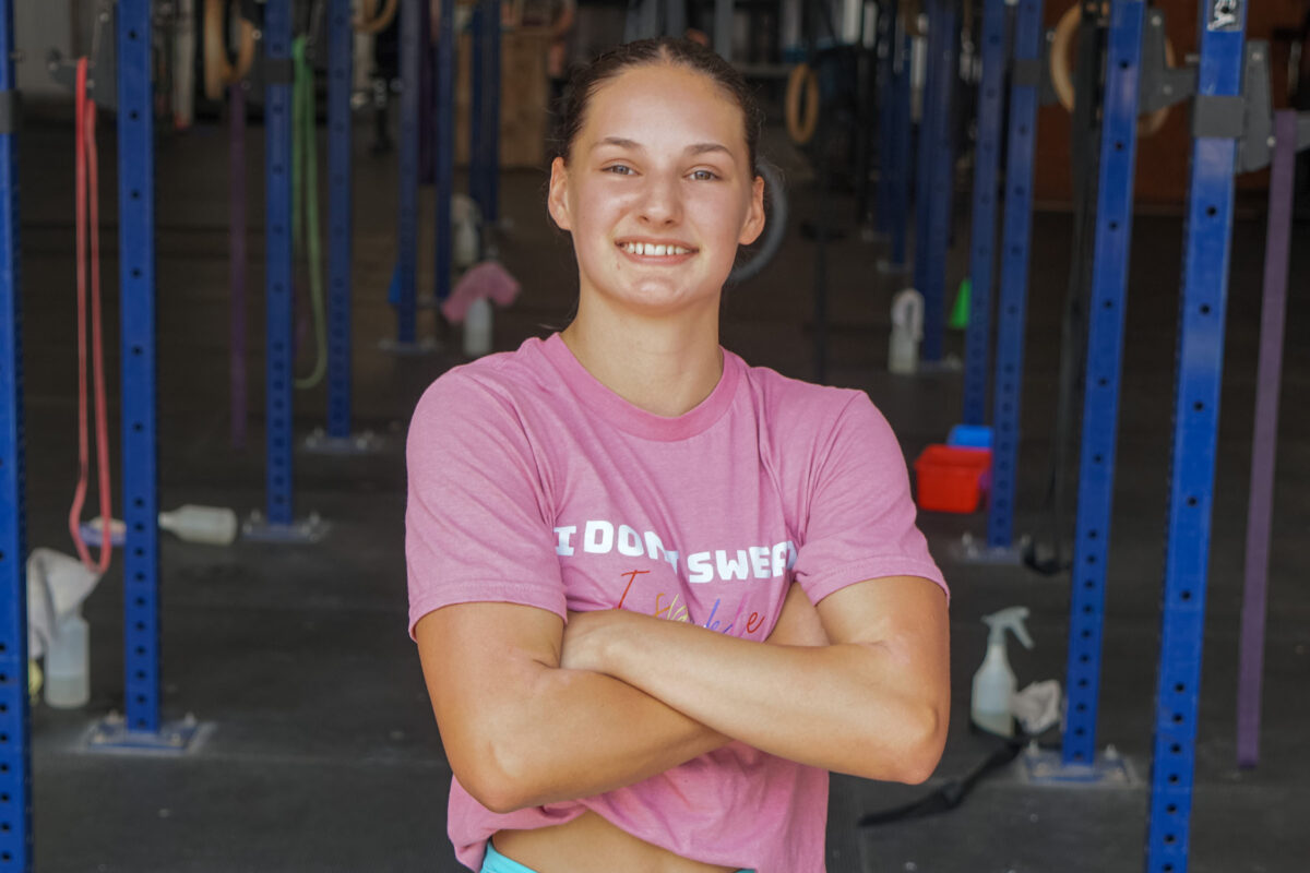 La Maskoutaine Arianne Choquette participera aux Teenage CrossFit Games. Photo François Larivière | Le Courrier ©