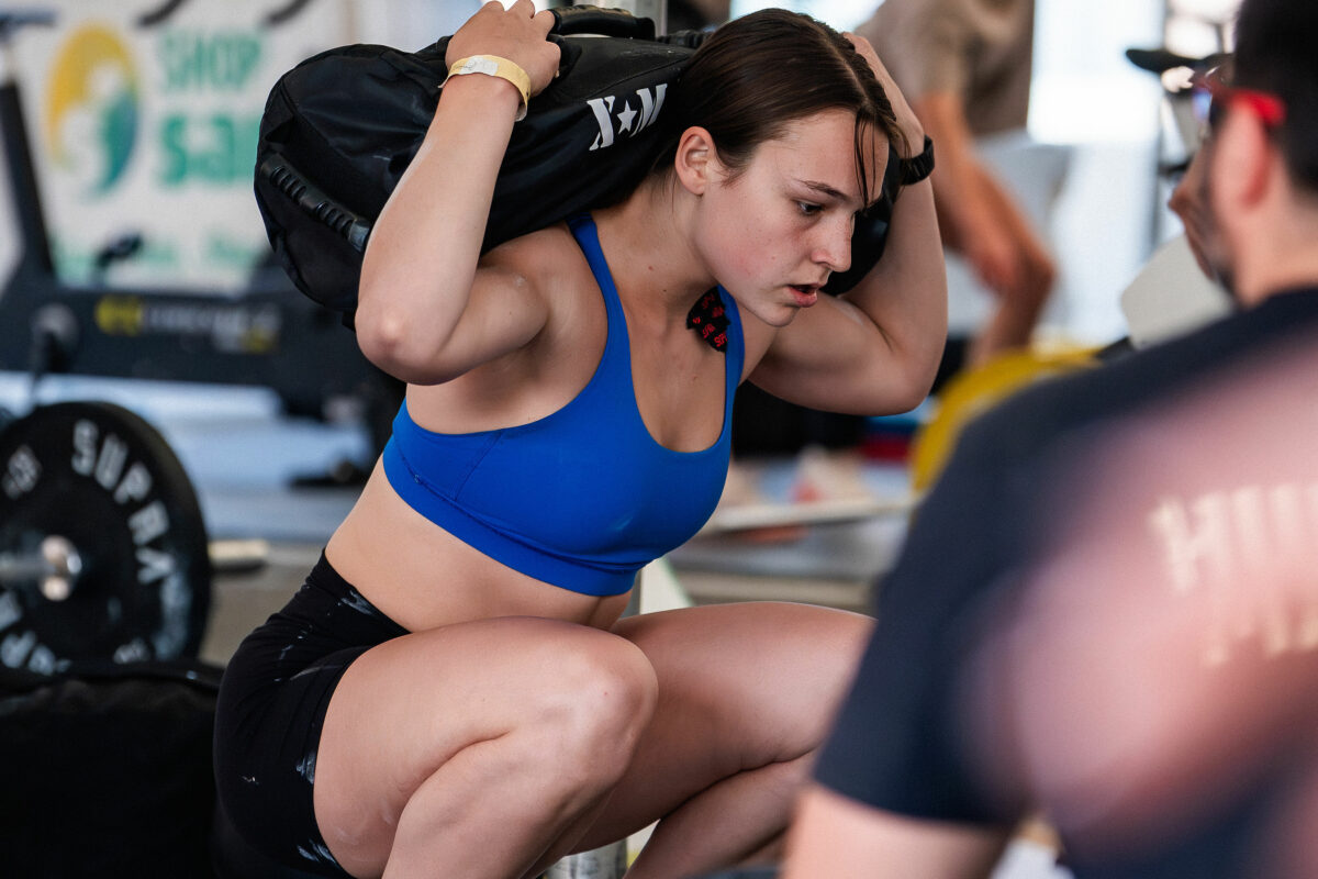 Jeanne Asselin, de Saint-Liboire, se rendra à Columbus à la fin du mois pour participer aux Teenage CrossFit Games. Photo gracieuseté