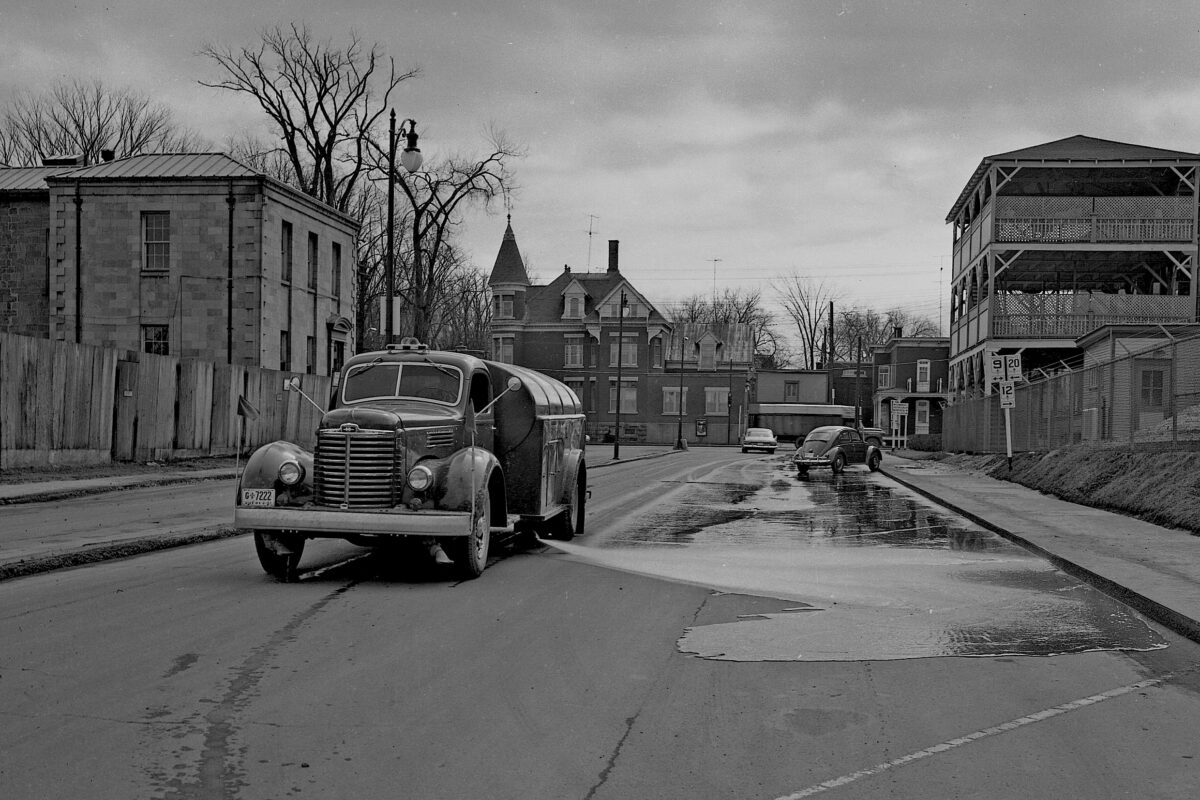 Photo Centre d’histoire de Saint-Hyacinthe. Fonds 548 Raymond Bélanger, photographe�