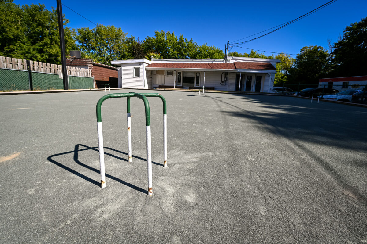 Les terrains du Club de croquet La Providence sont fermés jusqu’à nouvel ordre. Photo François Larivière | Le Courrier ©