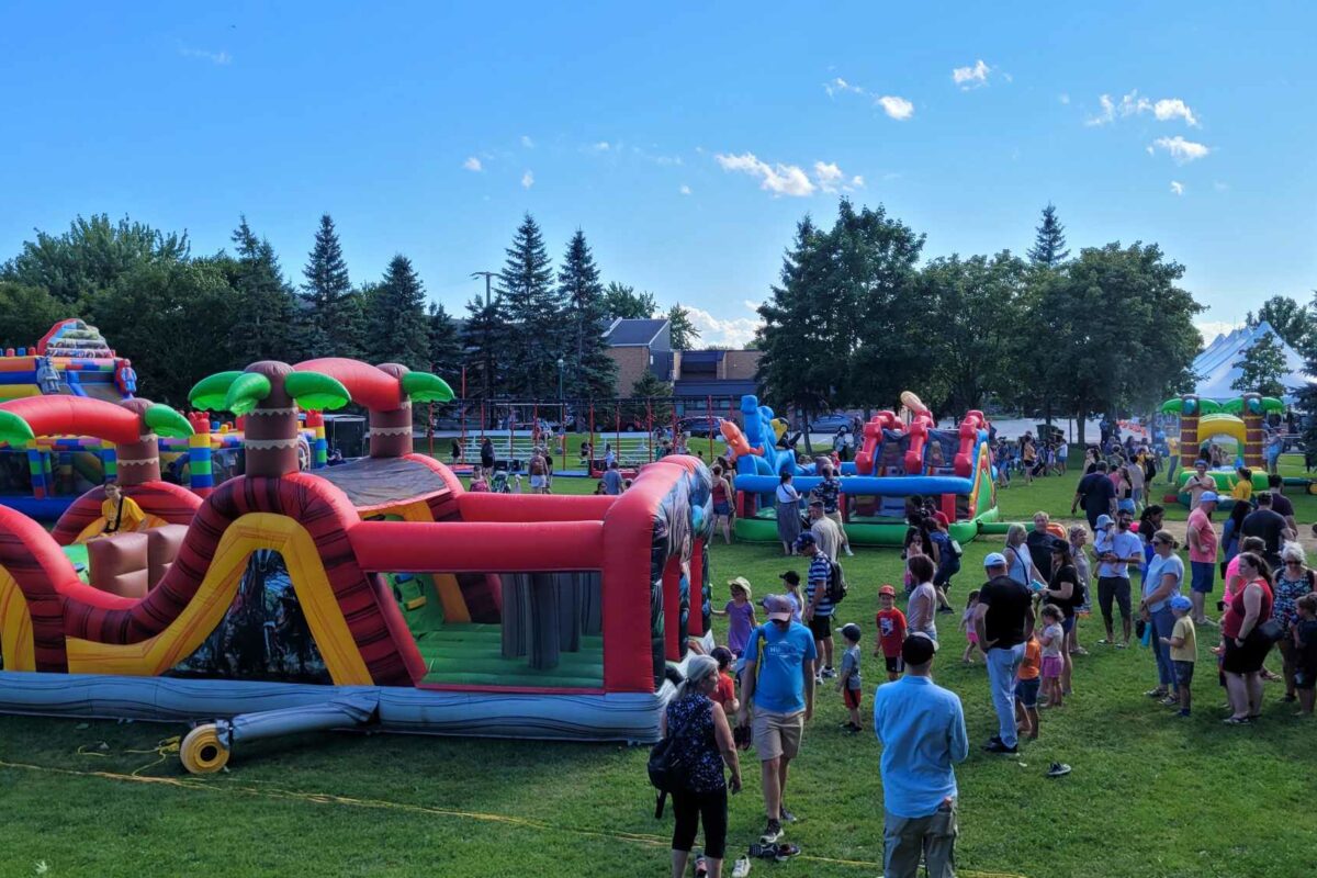 À Saint-Hyacinthe, les fêtes de quartier sont l’endroit idéal pour passer une belle journée en famille, entre amis et entre voisins! Photo gracieuseté