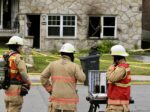 Un climatiseur cause un incendie dans une résidence
