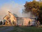Un garage résidentiel flambe à  Saint-Valérien-de-Milton