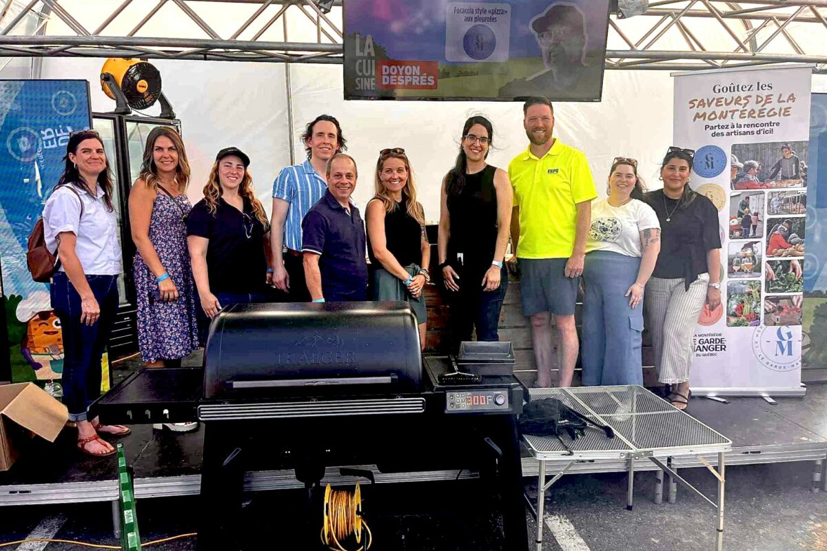L’Expo agricole de Saint-Hyacinthe était l’endroit tout désigné pour lancer le nouvel identifiant régional La Montérégie, le Garde-Manger du Québec alors que l’agroalimentaire est un volet de plus en plus important de sa programmation. Photo La Montérégie, le Garde-Manger du Québec