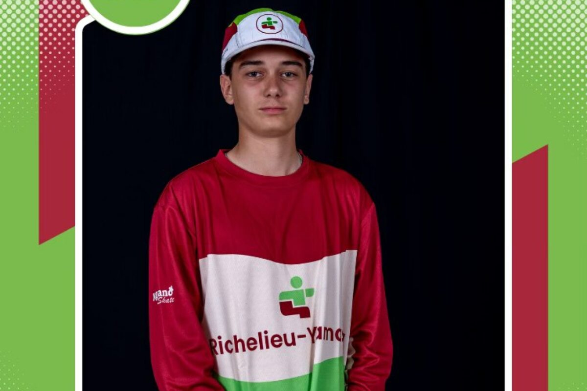 Le golfeur Alexis Delaunay, de Saint-Pie, est passé bien près d’un podium. Il a terminé au 4e rang. Photo gracieuseté