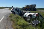 Une autre collision à une intersection dangereuse de  Saint-Simon