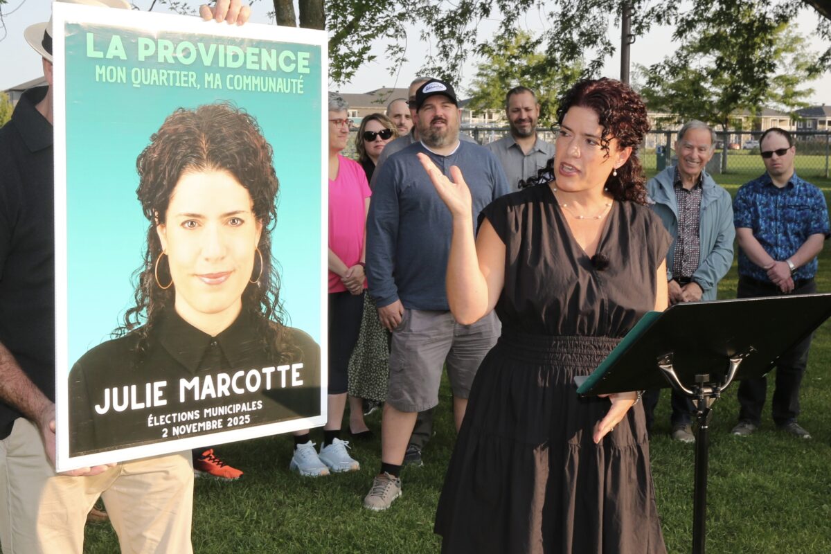 Julie Marcotte tentera à nouveau sa chance dans le quartier La Providence. Photo Robert Gosselin | Le Courrier ©