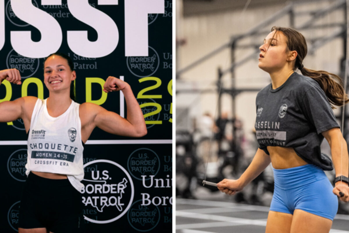 Arianne Choquette et Jeanne Asselin ont participé aux Teenage CrossFit Games à
Columbus, en Ohio, à la fin août. Photos gracieuseté