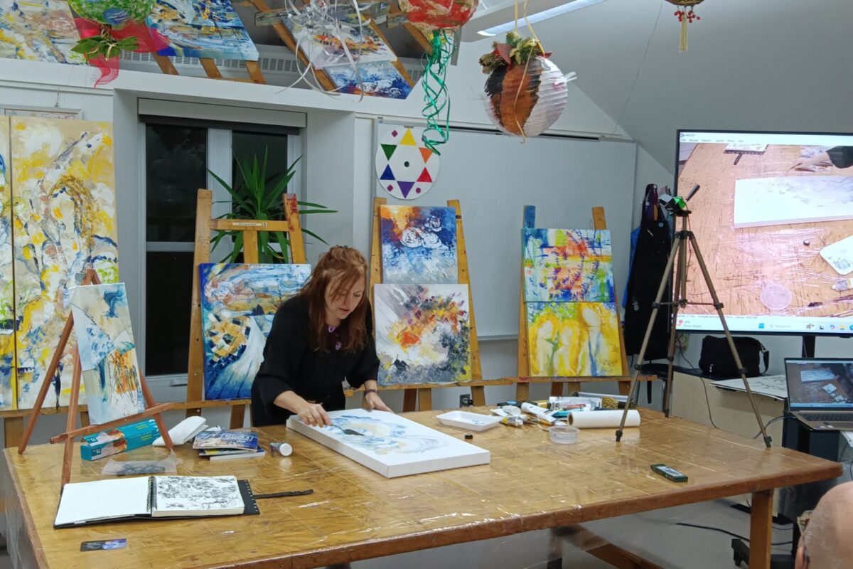 La saison des démos-conférences à l’Atelier libre de peinture débutera le 1er octobre. Photo gracieuseté