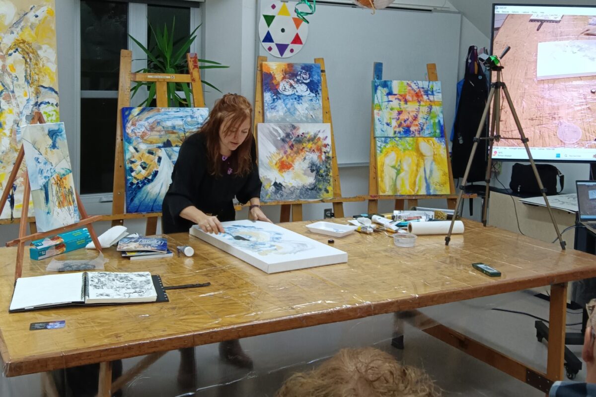 La saison des démos-conférences à l’Atelier libre de peinture débutera le 1er octobre. Photo gracieuseté