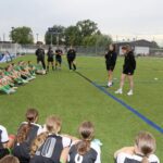 « Pour nous, c’est important de redonner à ce club pour lequel on ne va jamais dire non », a souligné Mégane Sauvé en parlant du FC Saint-Hyacinthe. Photo Robert Gosselin | Le Courrier ©