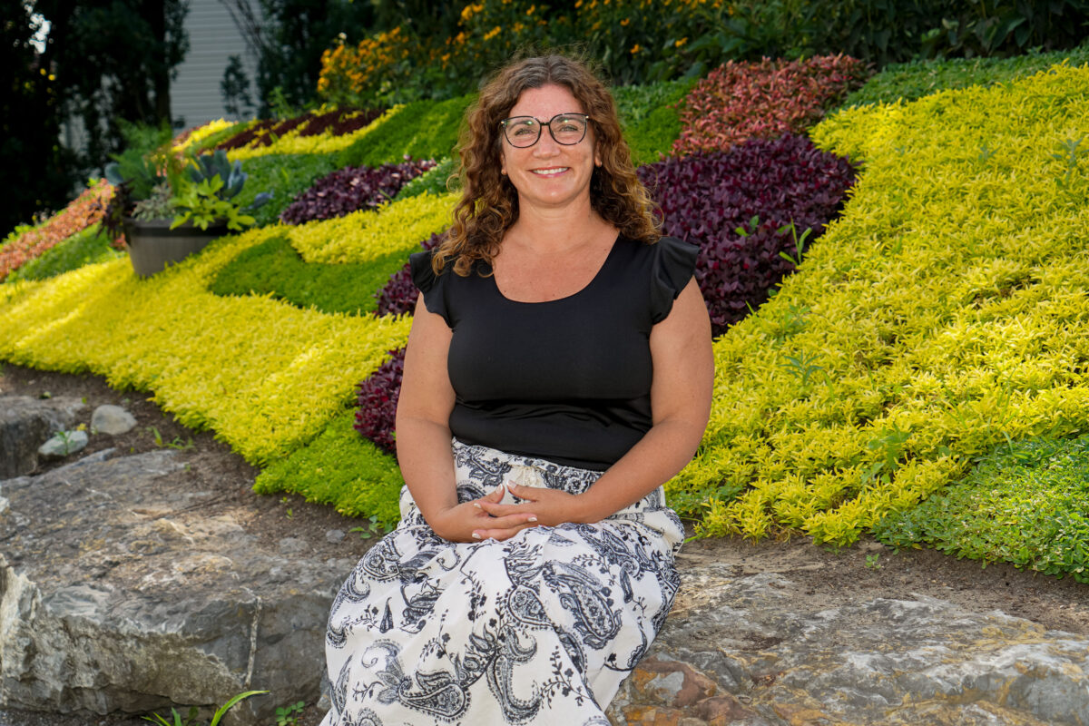 Mélanie Bédard sollicite un deuxième mandat en tant que conseillère municipale de Saint-Hyacinthe. Photo François Larivière | Le Courrier ©