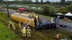 Simulation d’une collision entre un autobus scolaire et un véhicule