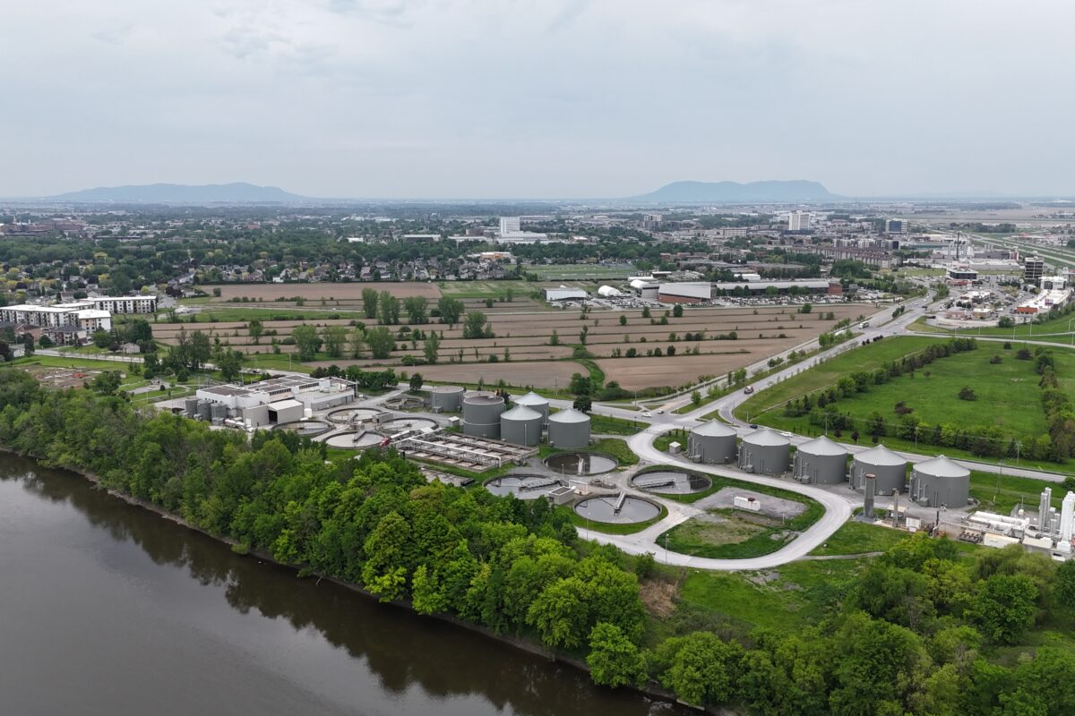 Le Groupe Robin possède un grand terrain en face de l’usine d’épuration. Photothèque | Le Courrier ©