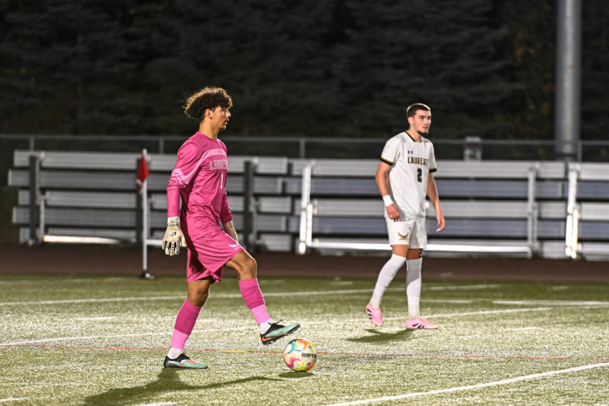 Les Lauréats ont fait match nul avec les Aigles du Collège Ahuntsic le 10 octobre. Photo François Larivière | Le Courrier ©