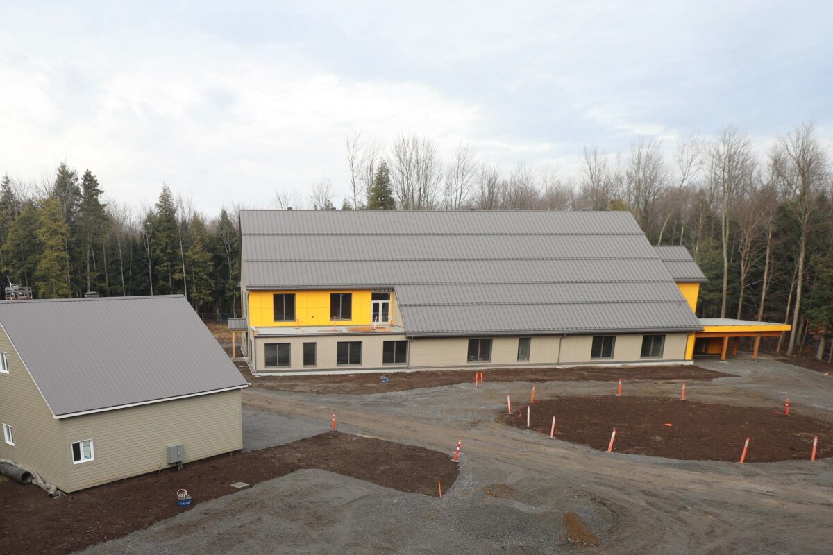 Le nouveau bâtiment abritant Chouette à voir! représente un investissement d’environ 6 M$. Photothèque | Le Courrier ©