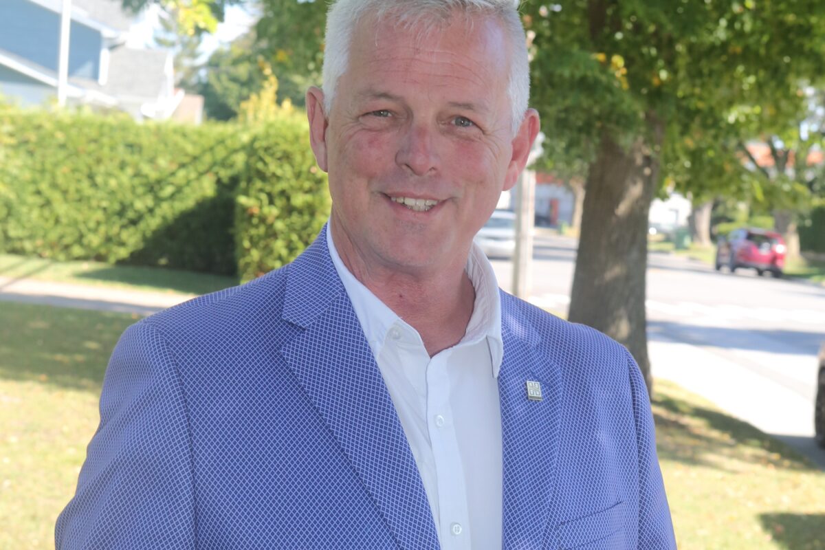 Pierre Thériault sollicite un troisième mandat en tant que conseiller municipal du district Yamaska. Photo Robert Gosselin | Le Courrier ©