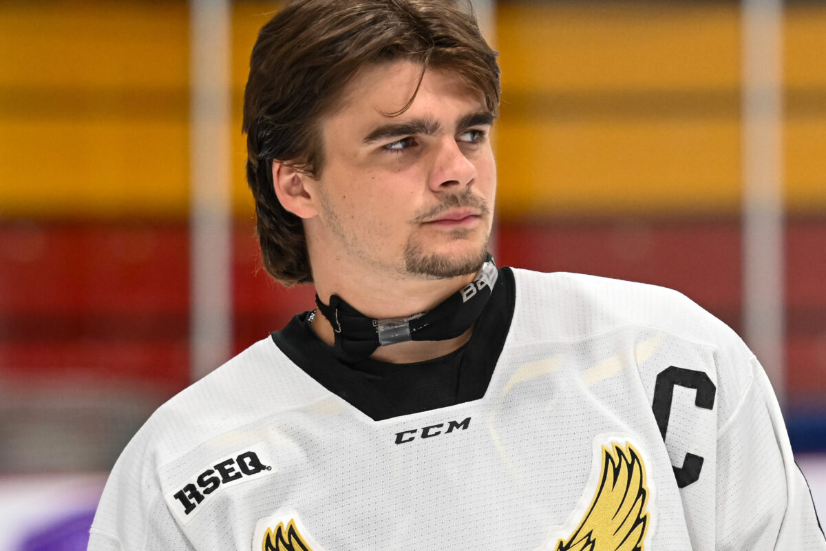 Le capitaine des Lauréats, Jérôme L’Heureux. Photo François Larivière | Le Courrier ©