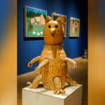 En sculpture (photo) ou en dessin, les trolls sont au cœur de cette exposition singulière. Photo François Larivière | Le Courrier ©